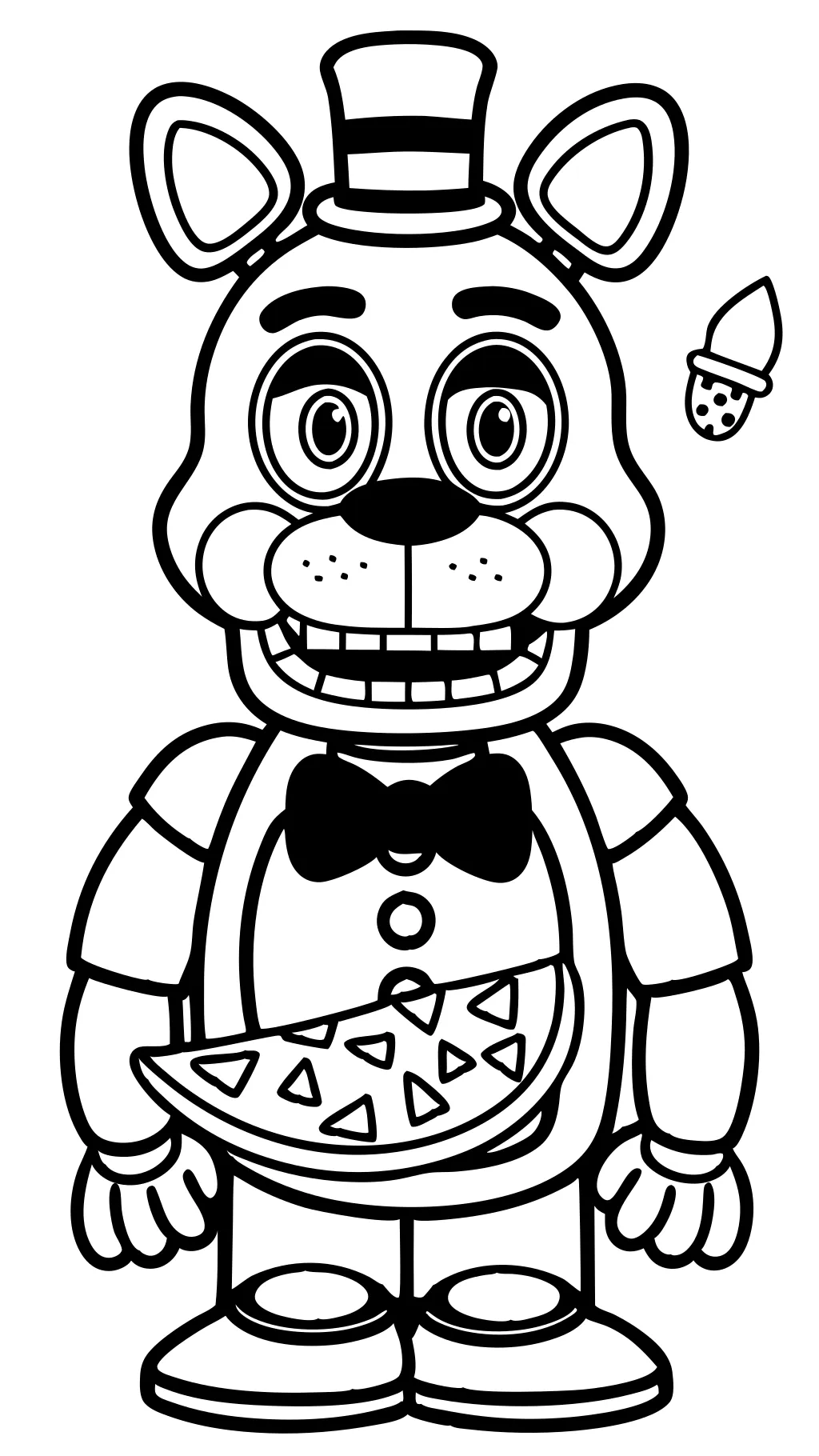 five nights at freddy’s 2 coloring pages